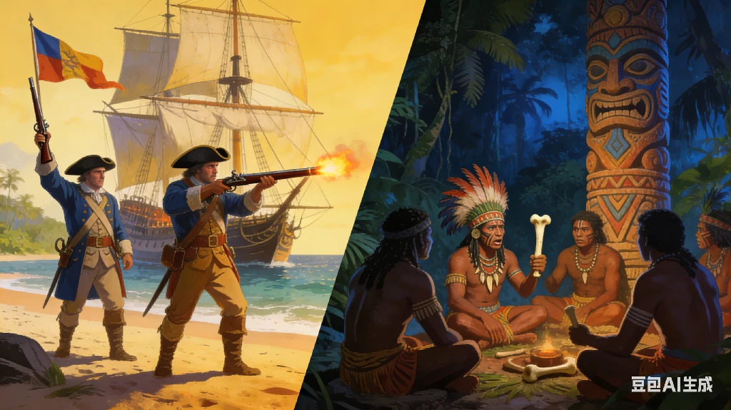 帝国的物理征服与巫师的意念魔法