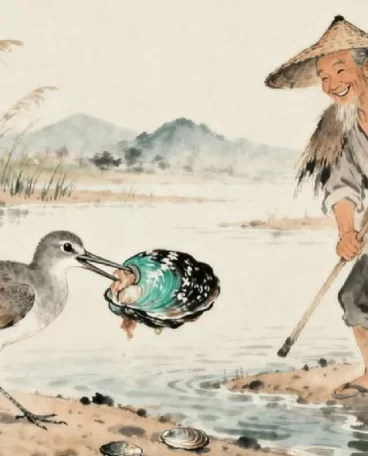 鹬蚌相争
